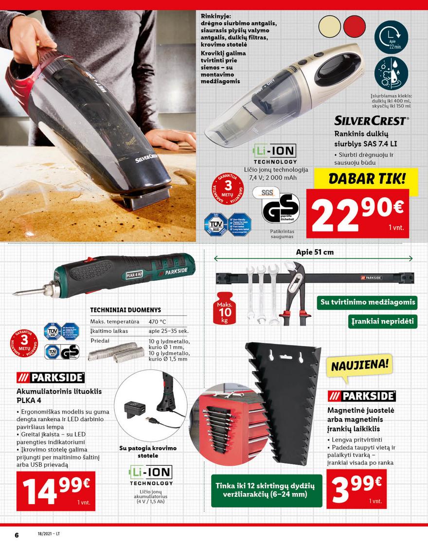 Ldil ne maisto prekių pasiūlymai akcijos nuo 
  2021-05-03 iki 
  2021-05-09 | Leidinukas.lt puslapis 6
