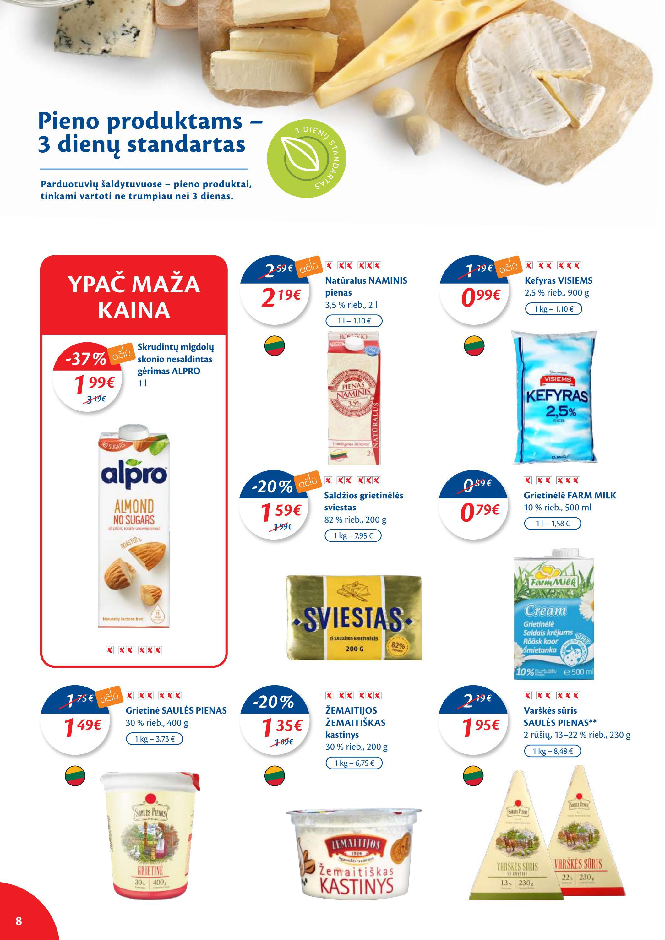 Maxima kaininis leidinys akcijos nuo 
  2022-03-29 iki 
  2022-04-04 | Leidinukas.lt puslapis 8