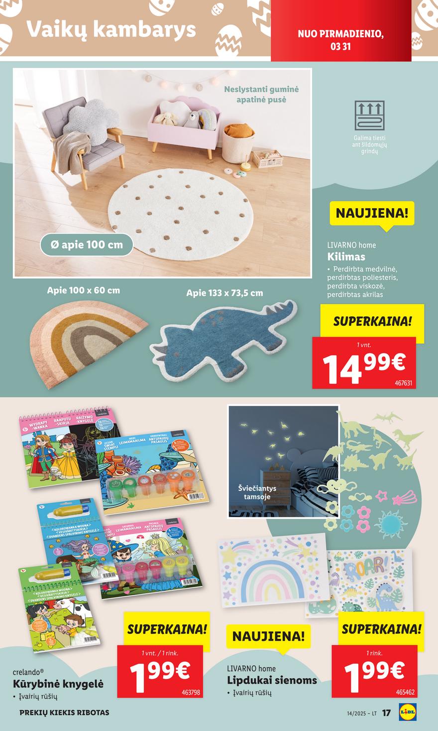Lidl ne maisto leidinys akcijos nuo 
  2025-03-31 iki 
  2025-04-06 | Leidinukas.lt puslapis 17