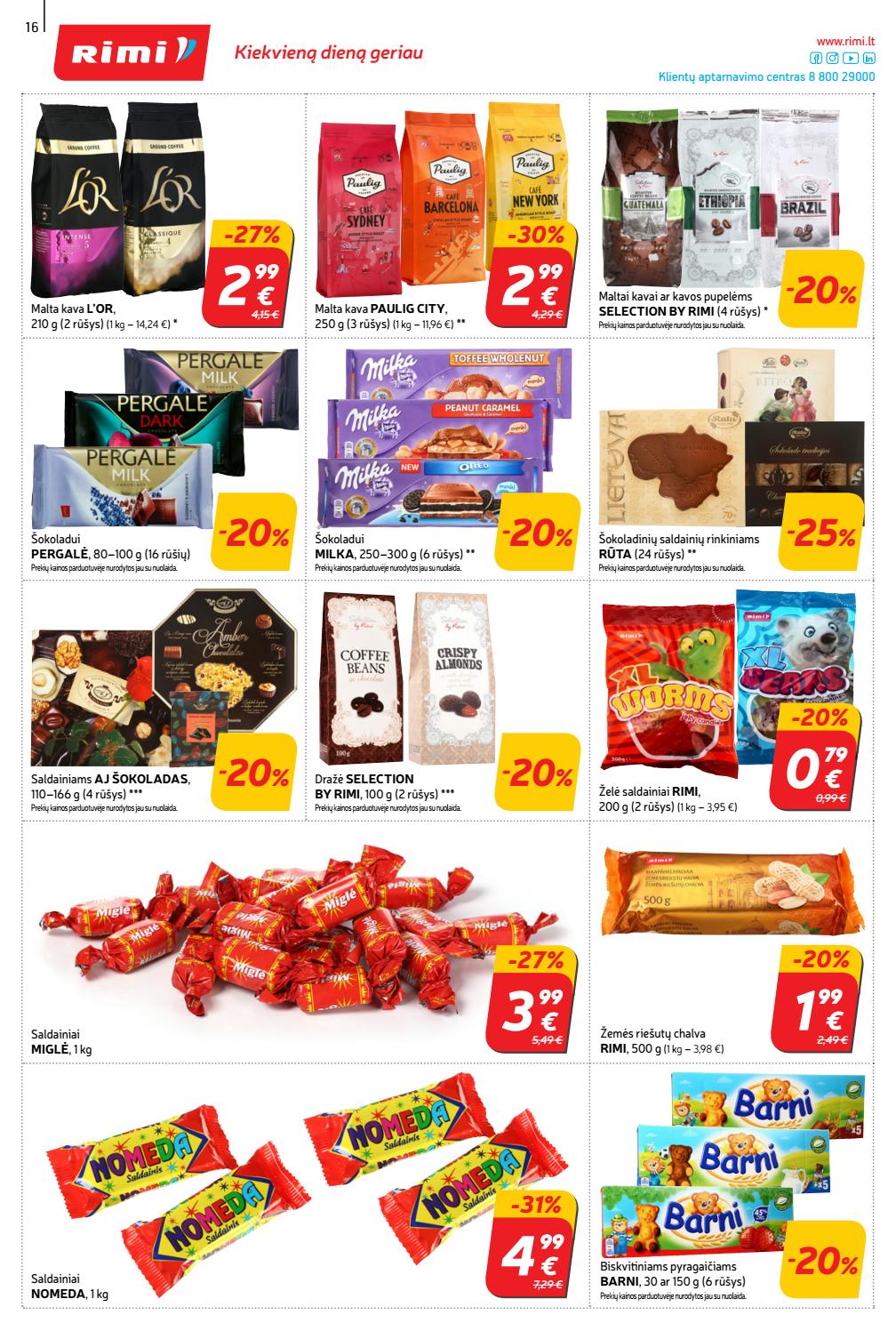 Rimi savaitinis leidinys akcijos nuo 
  2020-09-29 iki 
  2020-10-05 | Leidinukas.lt puslapis 16
