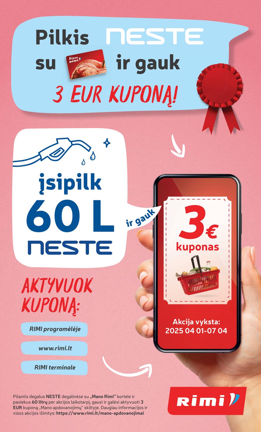 Rimi savaitinis leidinys 23 akcijos nuo 
  2025-06-03 iki 
  2025-06-09 | Leidinukas.lt puslapis 37