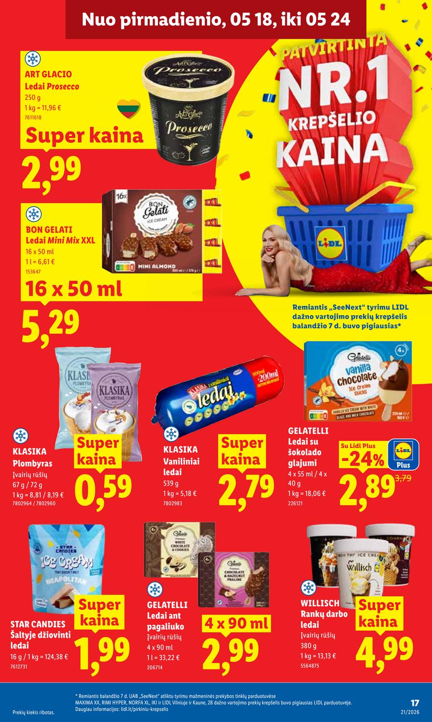 Lidl leidinys akcijos nuo 
  2026-05-18 iki 
  2026-05-24 | Leidinukas.lt puslapis 17