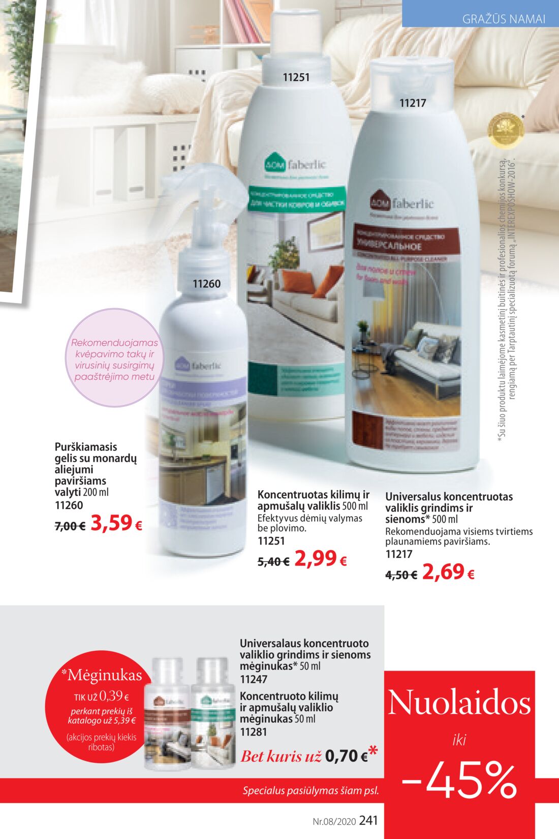 Faberlic leidinys akcijos nuo 
  2020-05-18 iki 
  2020-06-07 | Leidinukas.lt puslapis 241
