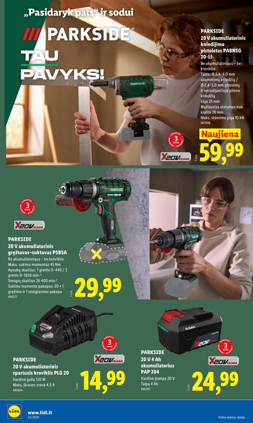 Lidl leidinys naujas akcijos nuo 
  2026-06-08 iki 
  2026-06-14 | Leidinukas.lt puslapis 20
