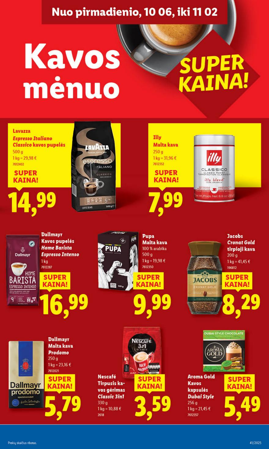 Lidl leidinys naujas akcijos nuo 
  2025-10-06 iki 
  2025-10-12 | Leidinukas.lt puslapis 49