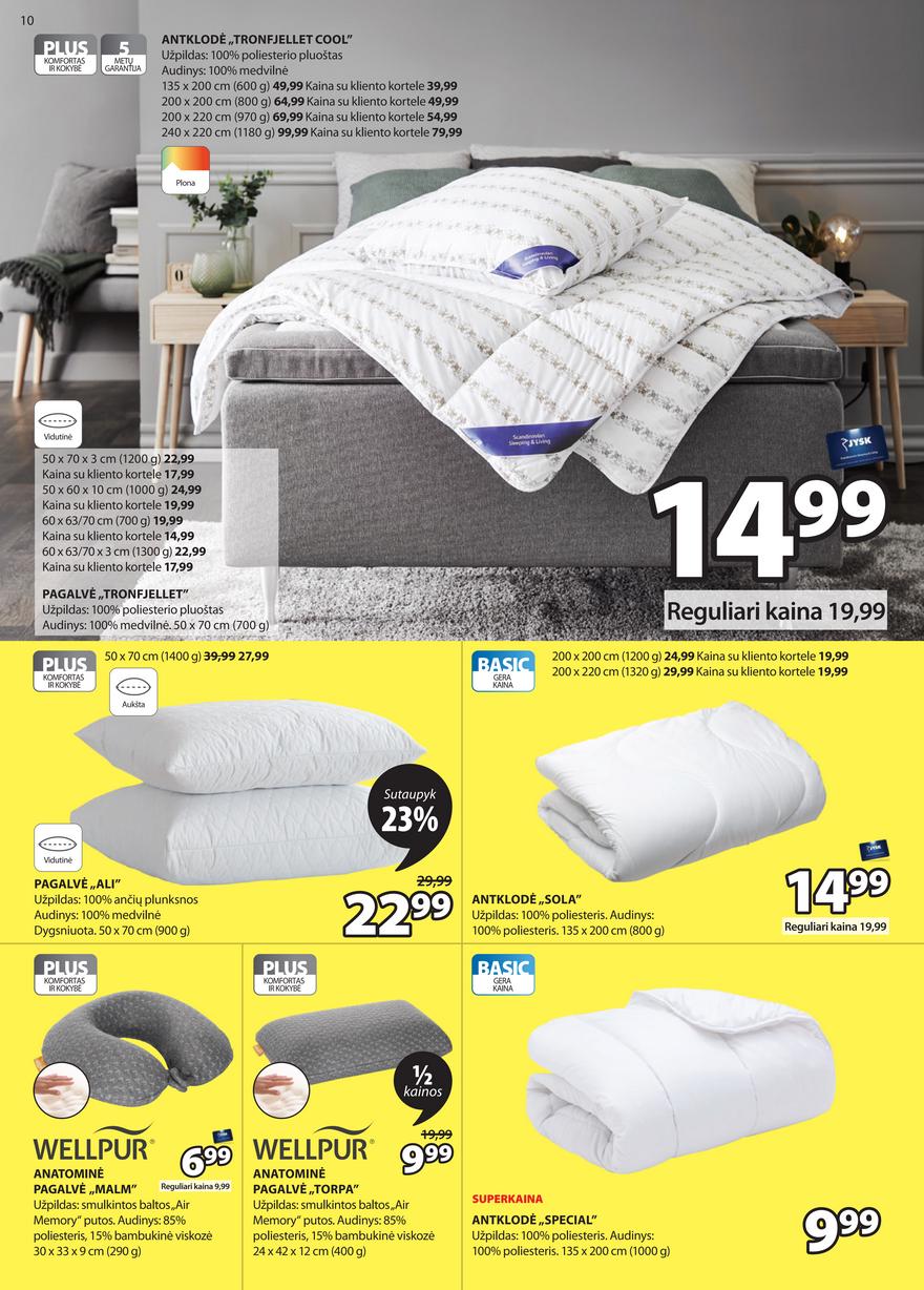 Jysk leidinys akcijos nuo 
  2022-03-01 iki 
  2022-03-14 | Leidinukas.lt puslapis 10