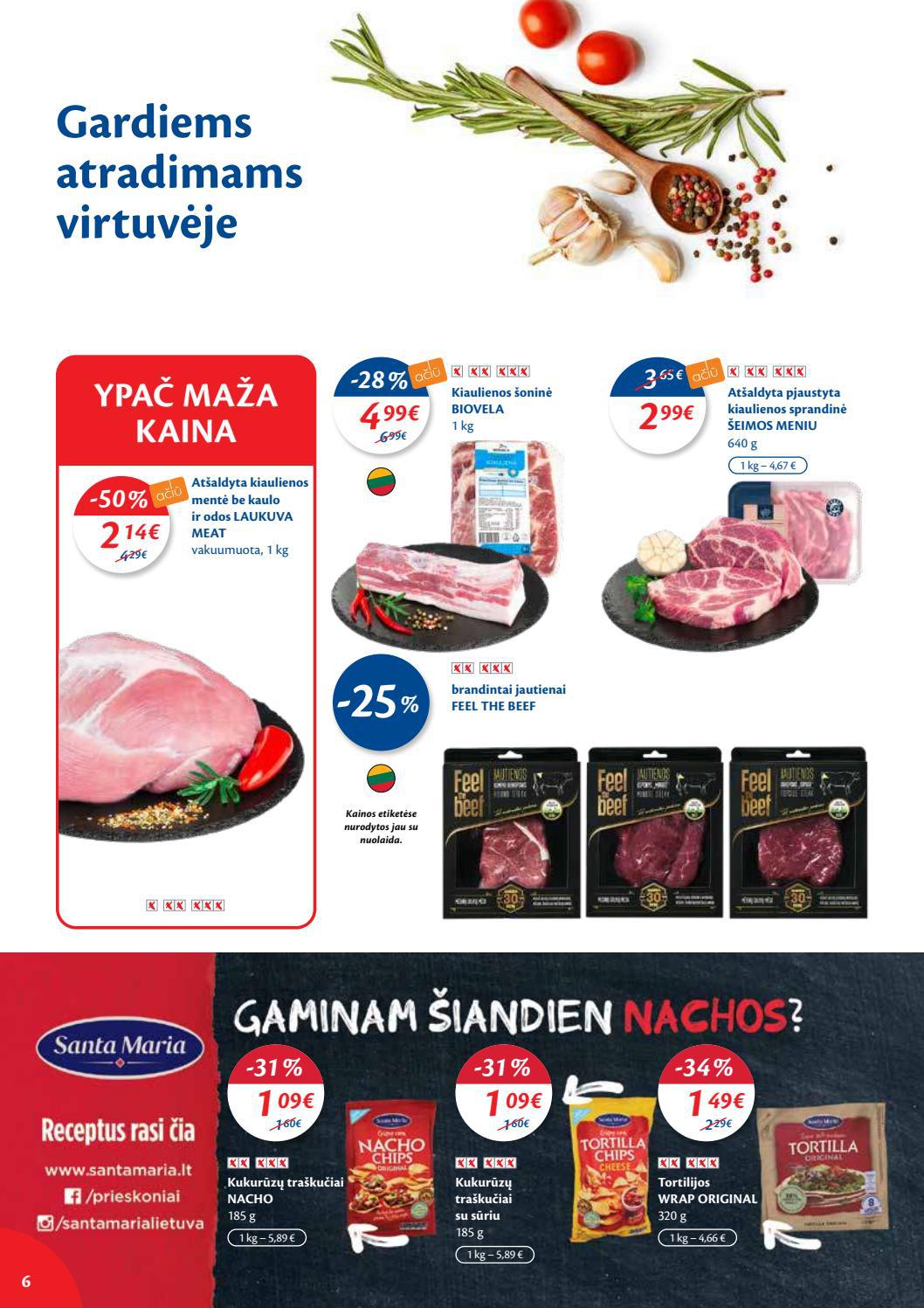 Maxima kaininis leidinys akcijos nuo 
  2021-08-17 iki 
  2021-08-23 | Leidinukas.lt puslapis 6