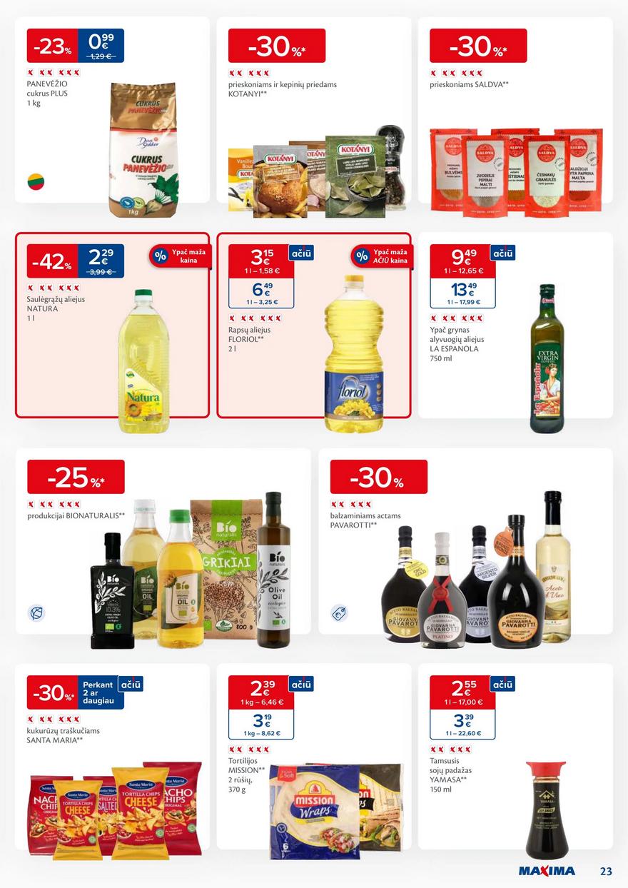 Maxima kaininis leidinys akcijos nuo 
  2023-12-19 iki 
  2023-12-26 | Leidinukas.lt puslapis 23