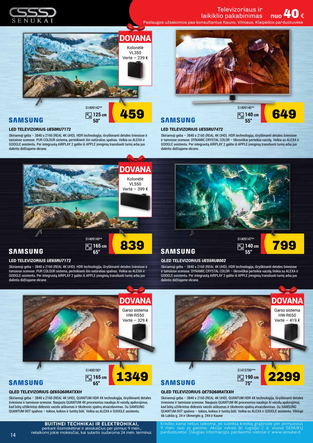 Senukai reklaminis leidinys akcijos nuo 
  2019-08-01 iki 
  2019-10-02 | Leidinukas.lt puslapis 14