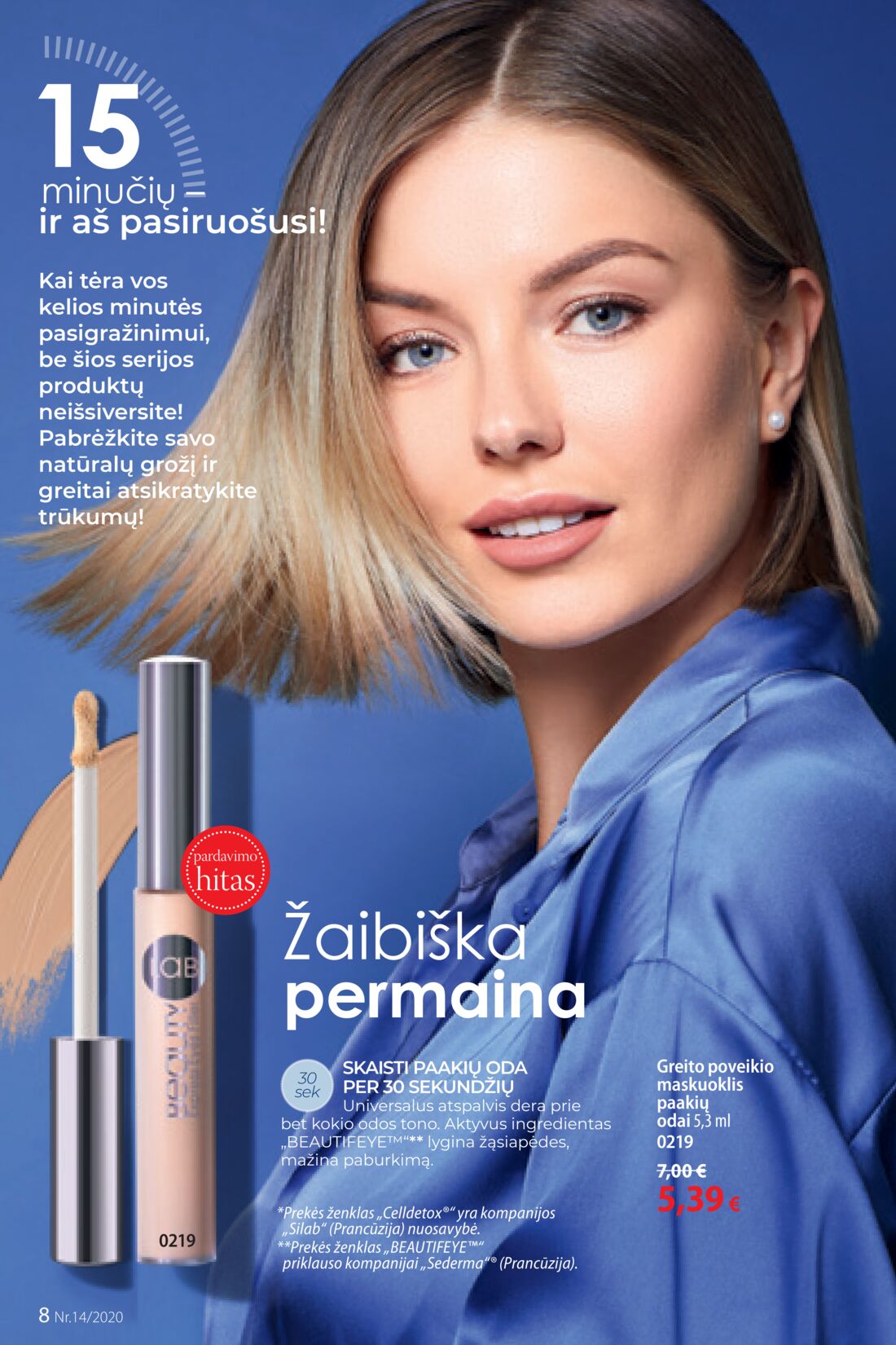 Faberlic leidinys akcijos nuo 
  2020-09-21 iki 
  2020-10-04 | Leidinukas.lt puslapis 8