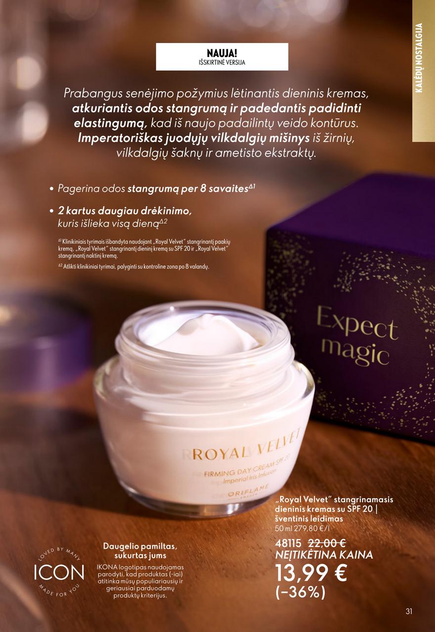 Oriflame katalogas akcijos nuo 
  2025-11-19 iki 
  2025-12-09 | Leidinukas.lt puslapis 31