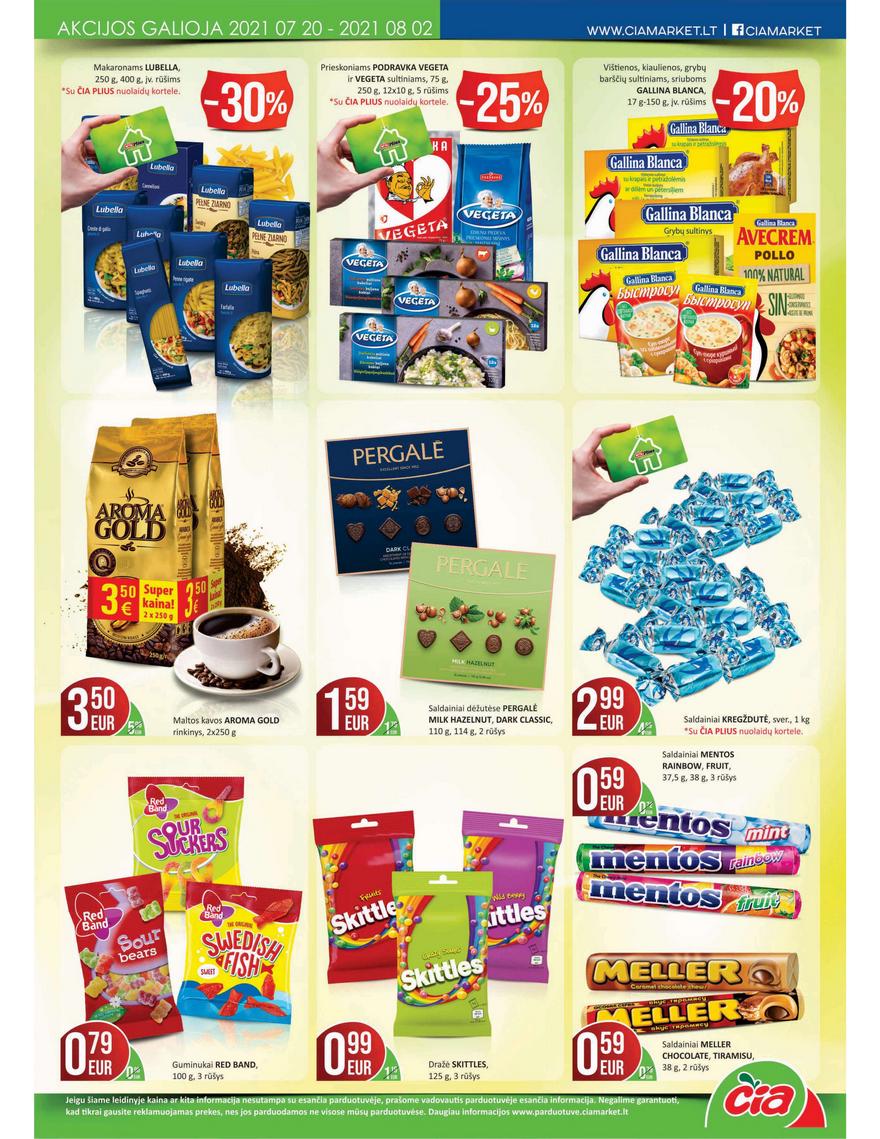 Čia market leidinys akcijos nuo 
  2021-07-20 iki 
  2021-08-02 | Leidinukas.lt puslapis 8