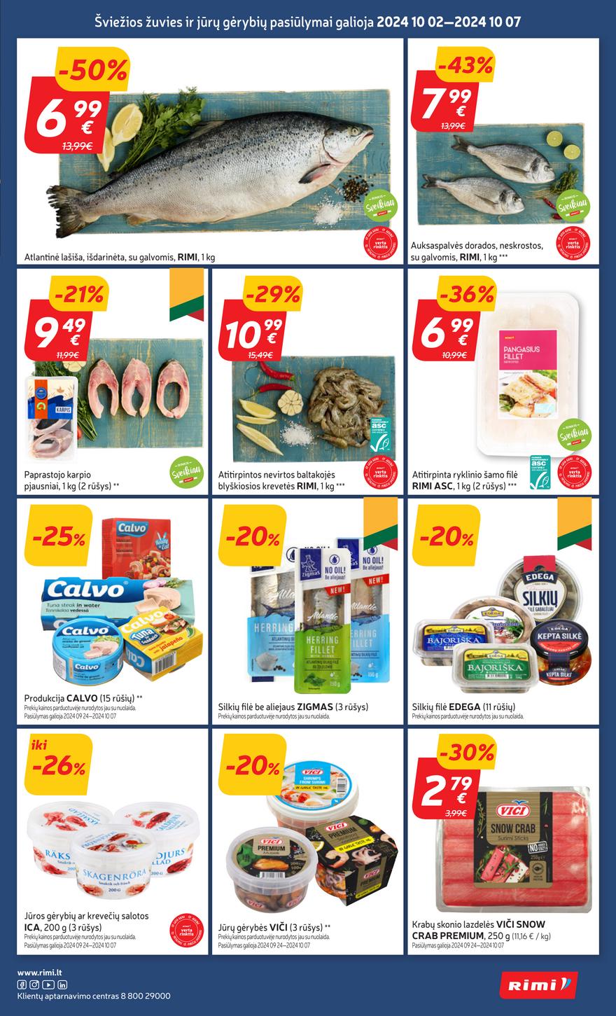 Rimi savaitinis leidinys 40 akcijos nuo 
  2024-10-01 iki 
  2024-10-07 | Leidinukas.lt puslapis 5