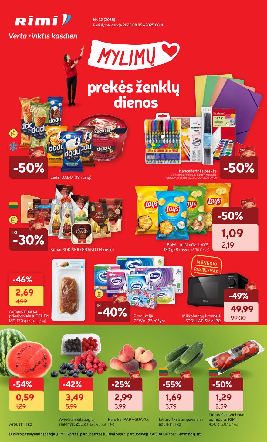 Rimi leidinys 32 akcijos nuo 
  2025-08-05 iki 
  2025-08-11 | Leidinukas.lt puslapis 1