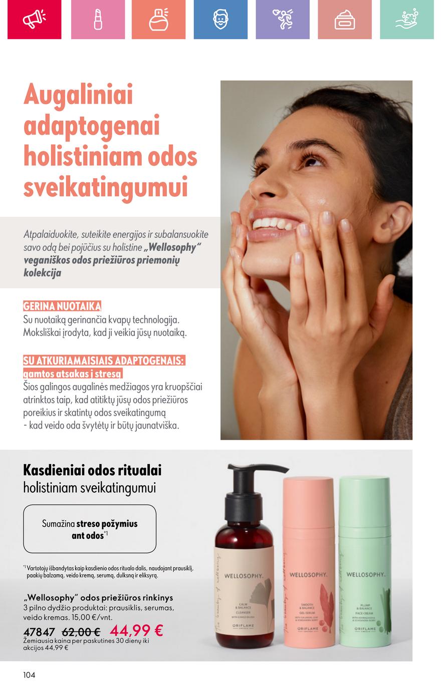 Oriflame katalogas akcijos nuo 
  2025-08-24 iki 
  2025-09-13 | Leidinukas.lt puslapis 104
