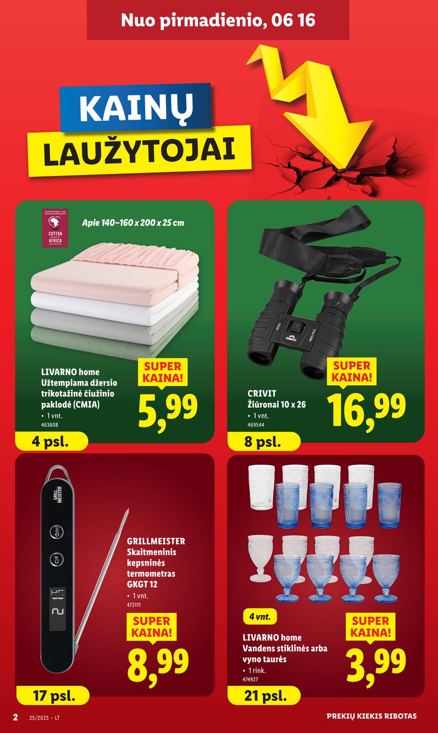 Lidl ne maisto leidinys akcijos nuo 
  2025-06-16 iki 
  2025-06-22 | Leidinukas.lt puslapis 2