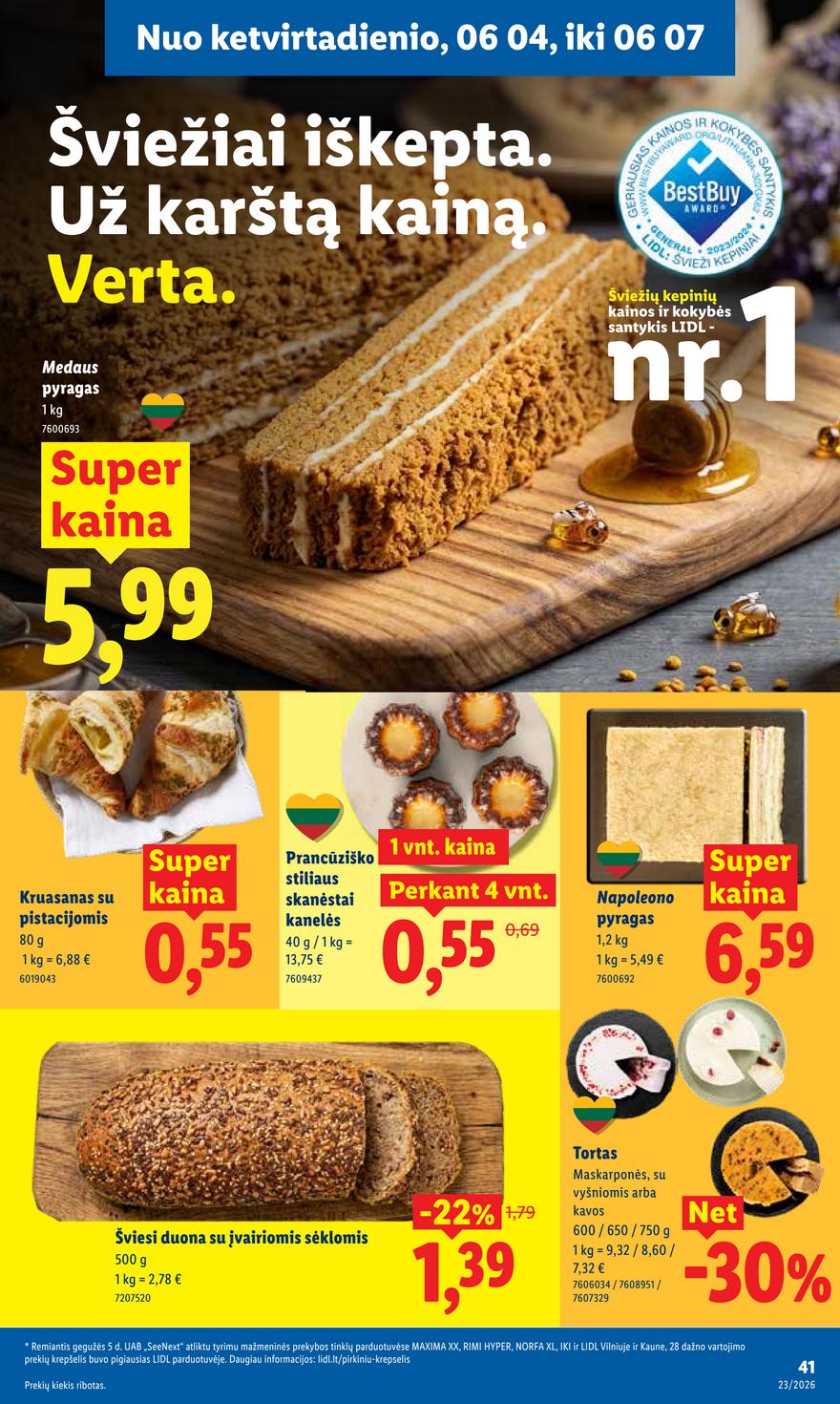 Lidl leidinys akcijos nuo 
  2026-06-01 iki 
  2026-06-07 | Leidinukas.lt puslapis 41