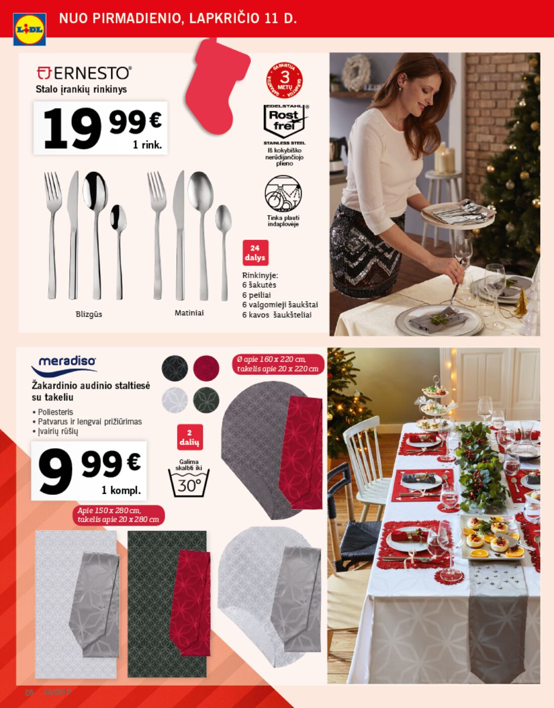 Lidl savaitinis leidinys akcijos nuo 
  2019-11-11 iki 
  2019-11-17 | Leidinukas.lt puslapis 28
