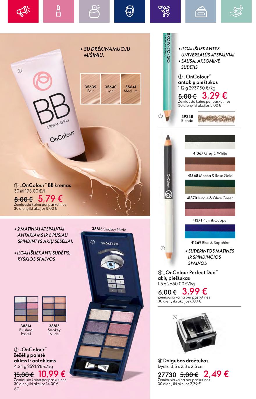 Oriflame katalogas akcijos nuo 
  2023-10-04 iki 
  2023-11-01 | Leidinukas.lt puslapis 60