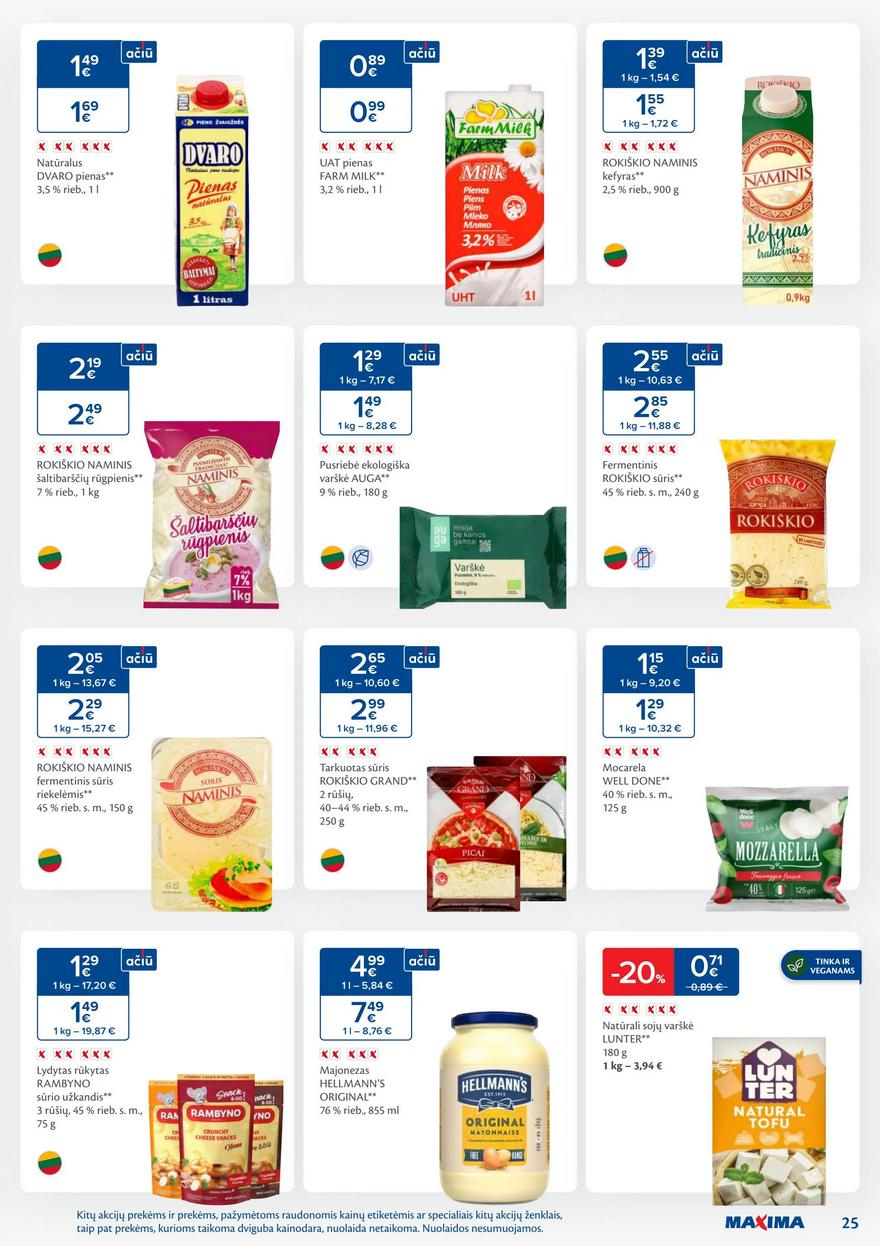Maxima leidinys akcijos nuo
2025-09-09 iki
2025-09-15 | Leidinukas.lt puslapis 25