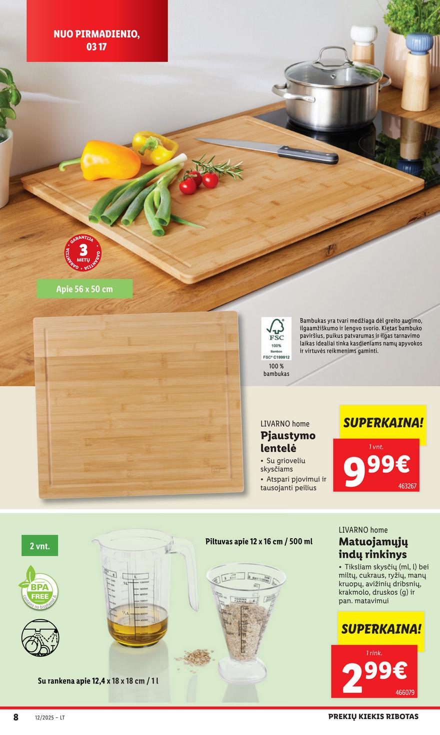 Lidl ne maisto leidinys akcijos nuo 
  2025-03-17 iki 
  2025-03-23 | Leidinukas.lt puslapis 8