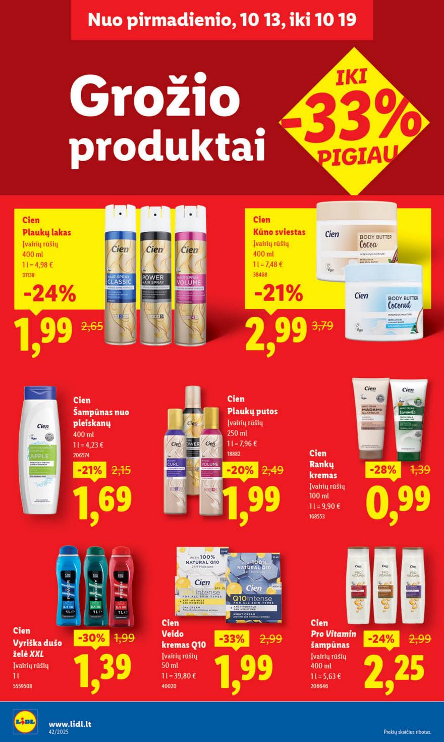 Lidl leidinys naujas akcijos nuo 
  2025-10-13 iki 
  2025-10-19 | Leidinukas.lt puslapis 44