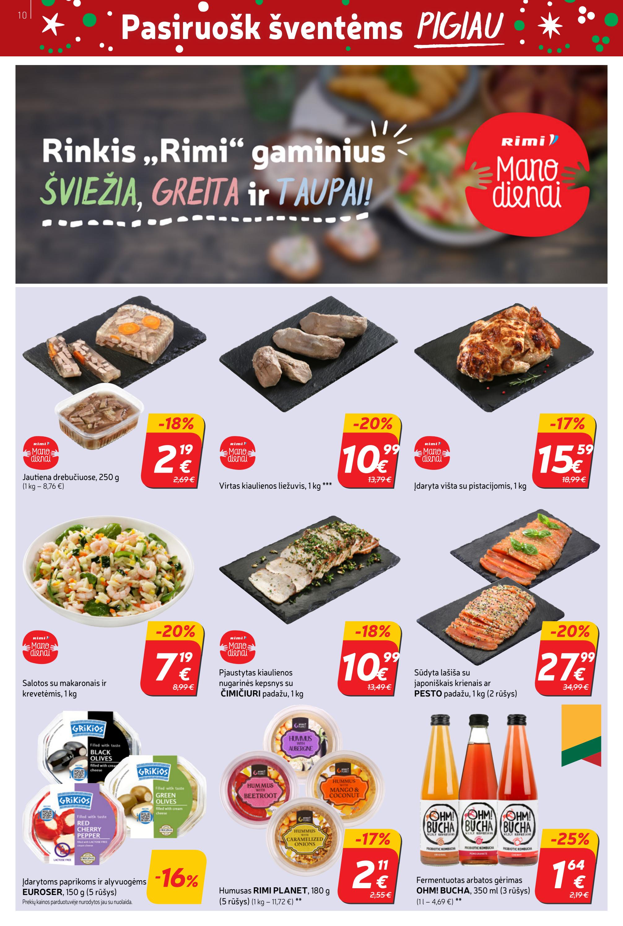 Rimi savaitinis leidinys akcijos nuo 
  2022-12-27 iki 
  2023-01-02 | Leidinukas.lt puslapis 10