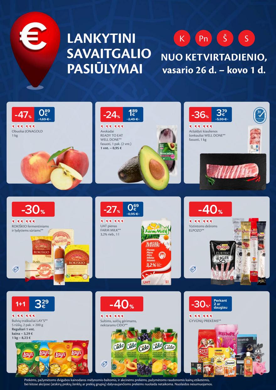 Maxima leidinys akcijos nuo 
  2026-02-24 iki 
  2026-03-02 | Leidinukas.lt puslapis 48