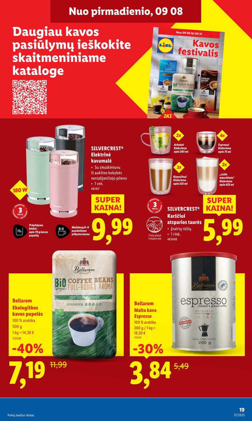 Lidl leidinys akcijos nuo 
  2025-09-08 iki 
  2025-09-14 | Leidinukas.lt puslapis 19
