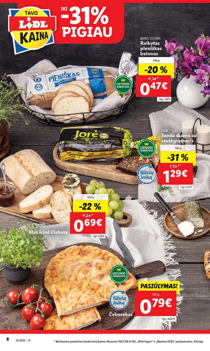 Ldil maisto leidinys akcijos nuo 
  2022-08-08 iki 
  2022-08-14 | Leidinukas.lt puslapis 8
