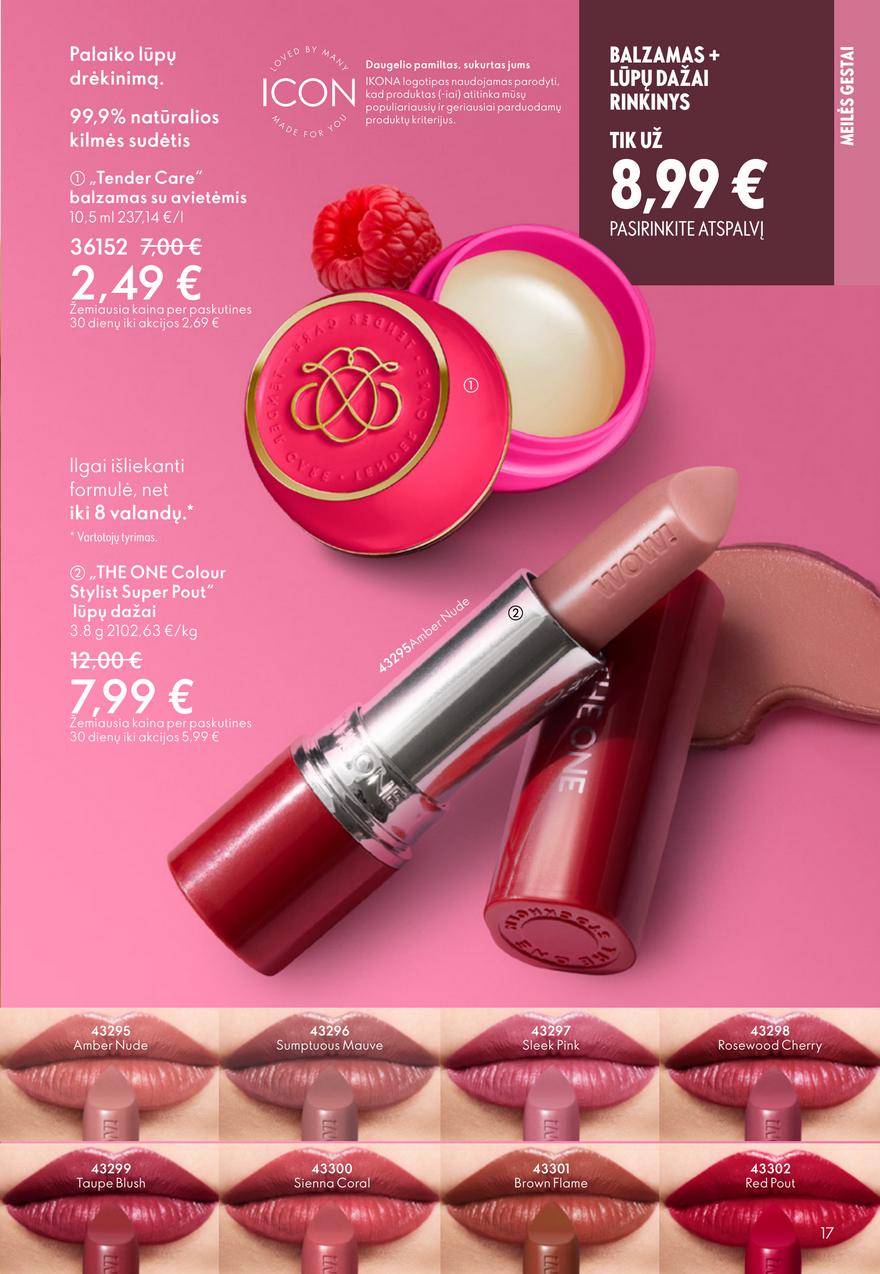 Oriflame katalogas akcijos nuo 
  2026-01-28 iki 
  2026-02-17 | Leidinukas.lt puslapis 17