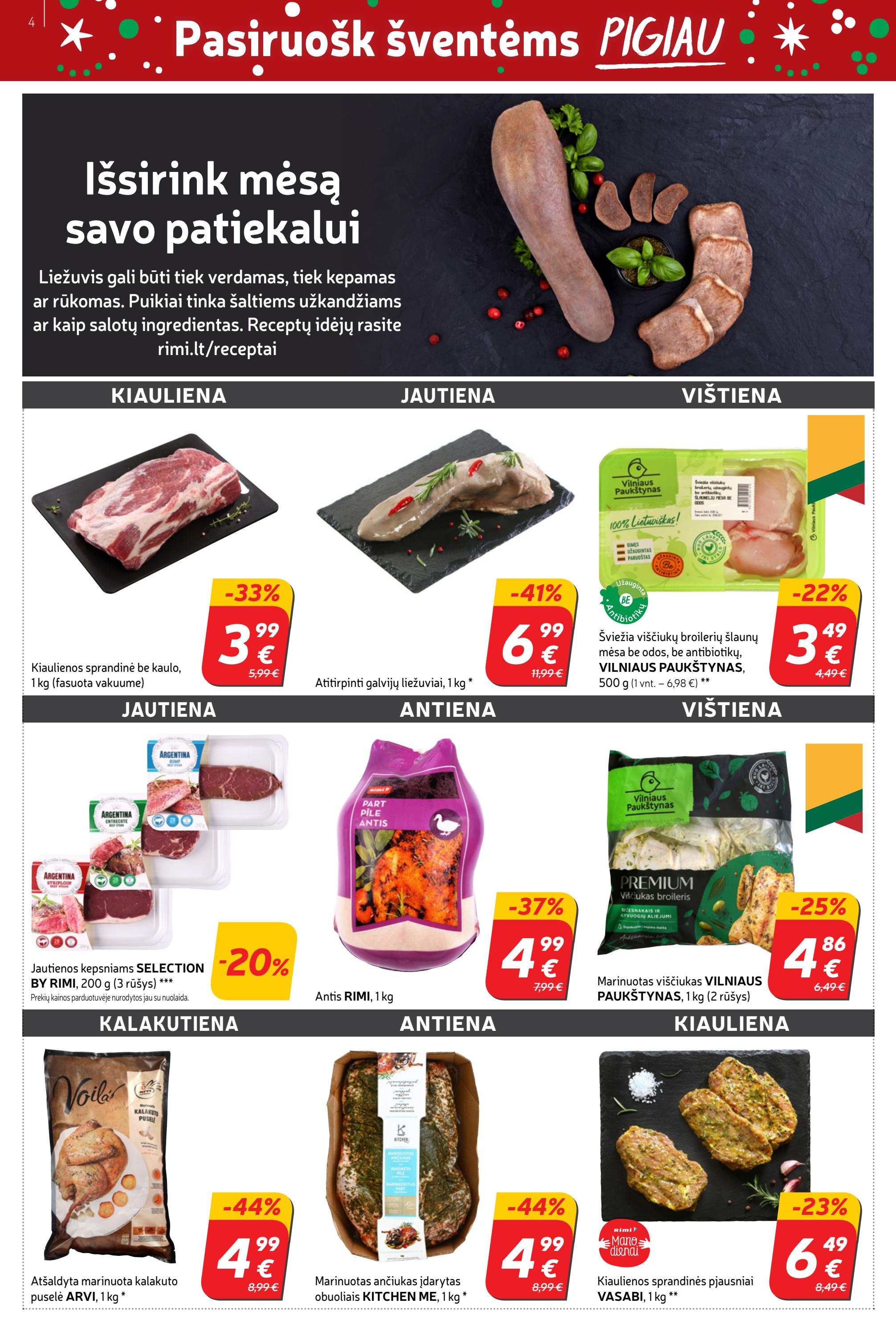 Rimi savaitinis leidinys akcijos nuo 
  2022-12-20 iki 
  2022-12-26 | Leidinukas.lt puslapis 4