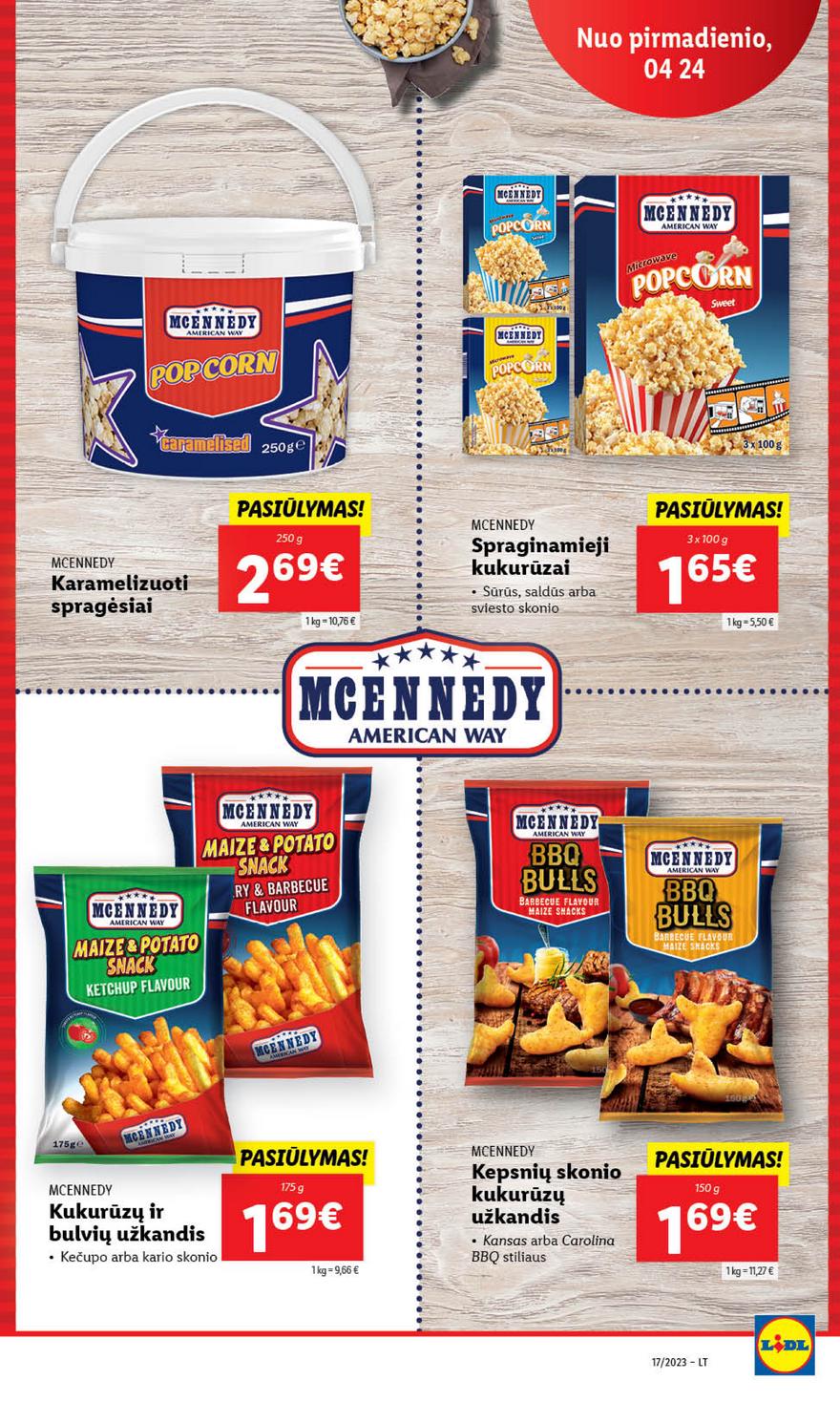 Lidl maisto prekių pasiūlymai akcijos nuo 
  2023-04-24 iki 
  2023-05-01 | Leidinukas.lt puslapis 34