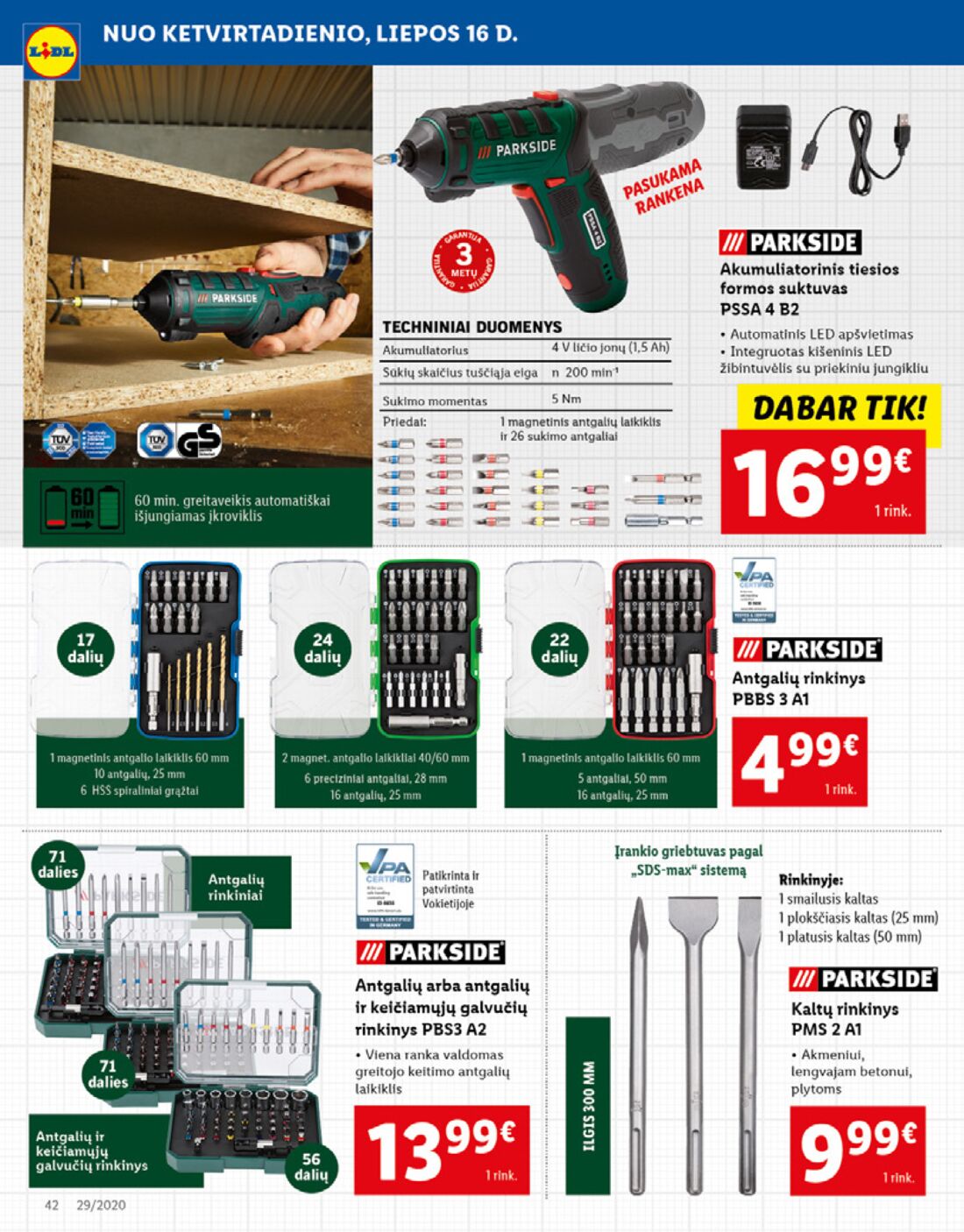 Lidl savaitinis leidinys akcijos nuo 
  2020-07-13 iki 
  2020-07-19 | Leidinukas.lt puslapis 42