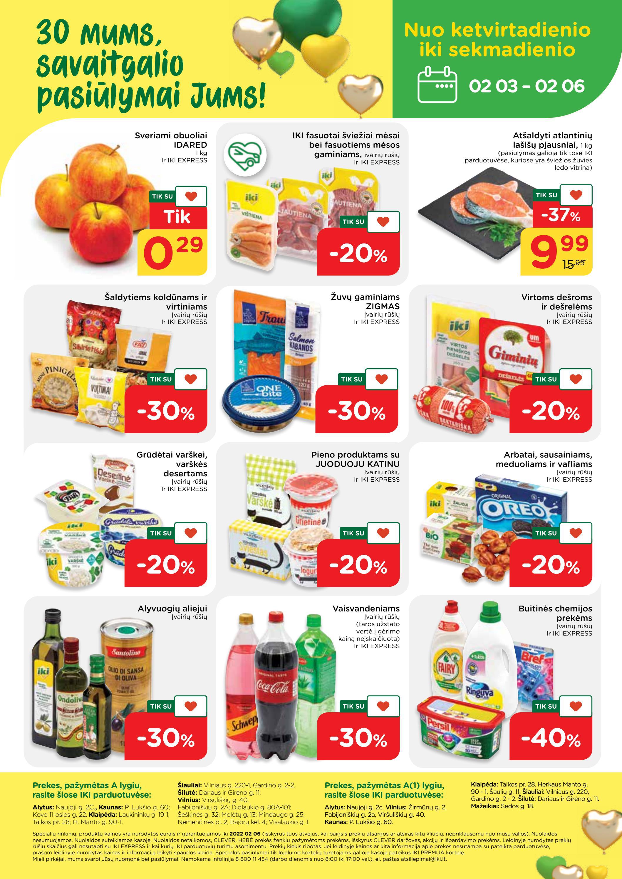 Iki savaitės leidinys akcijos nuo 
  2022-01-31 iki 
  2022-02-06 | Leidinukas.lt puslapis 32