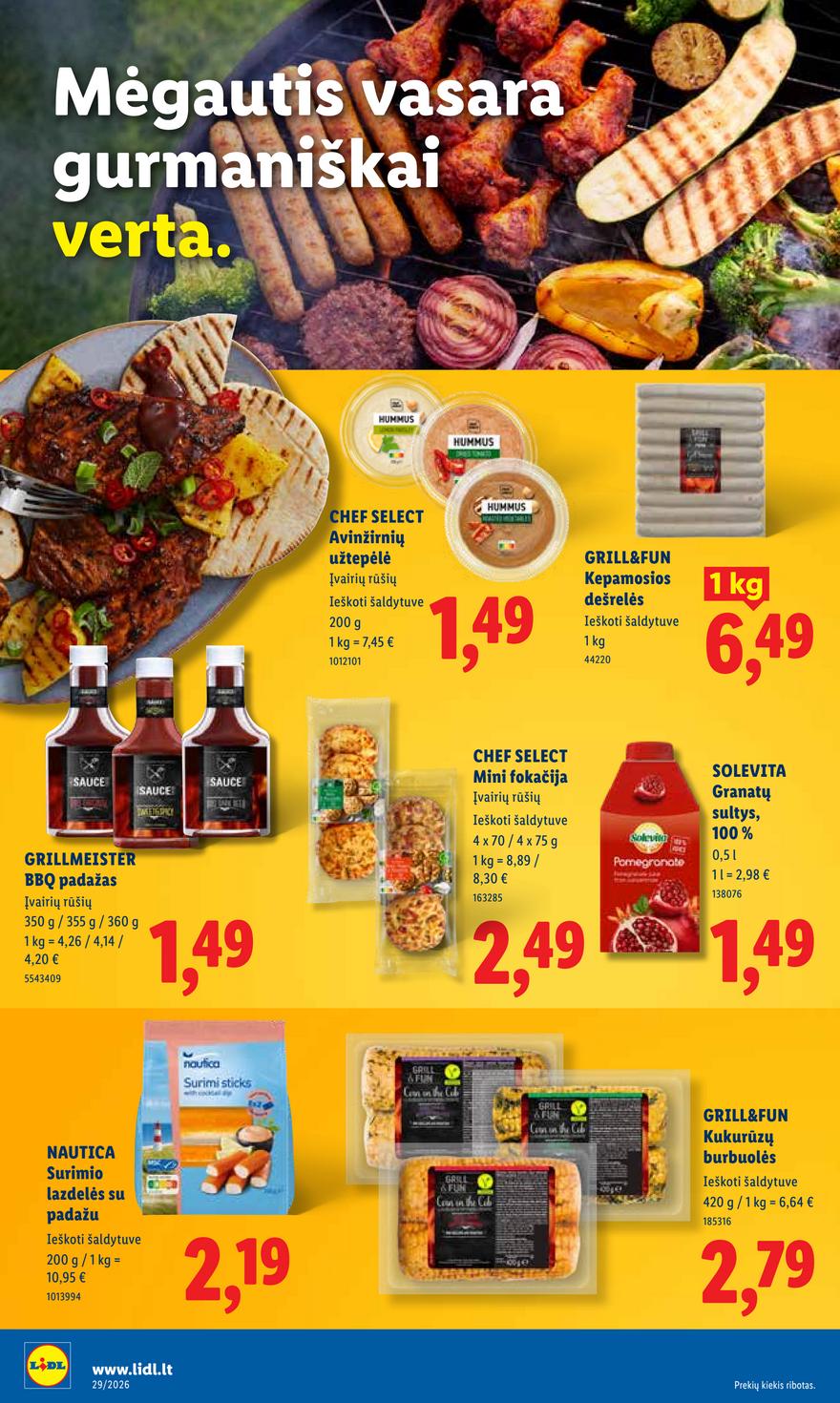 Lidl leidinys akcijos nuo 
  2026-07-13 iki 
  2026-07-19 | Leidinukas.lt puslapis 18