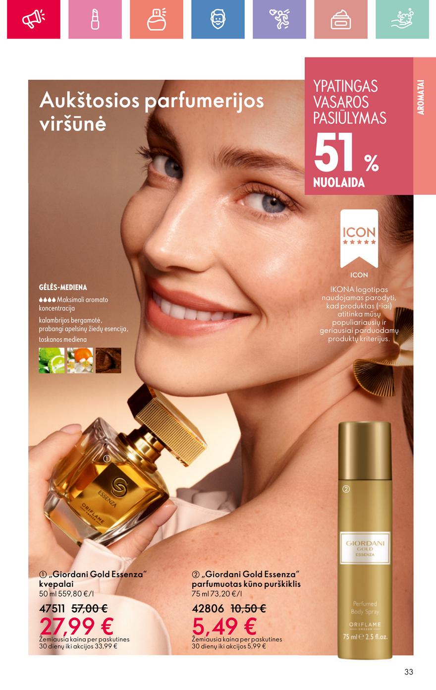 Oriflame katalogas akcijos nuo 
  2025-06-22 iki 
  2025-07-12 | Leidinukas.lt puslapis 33