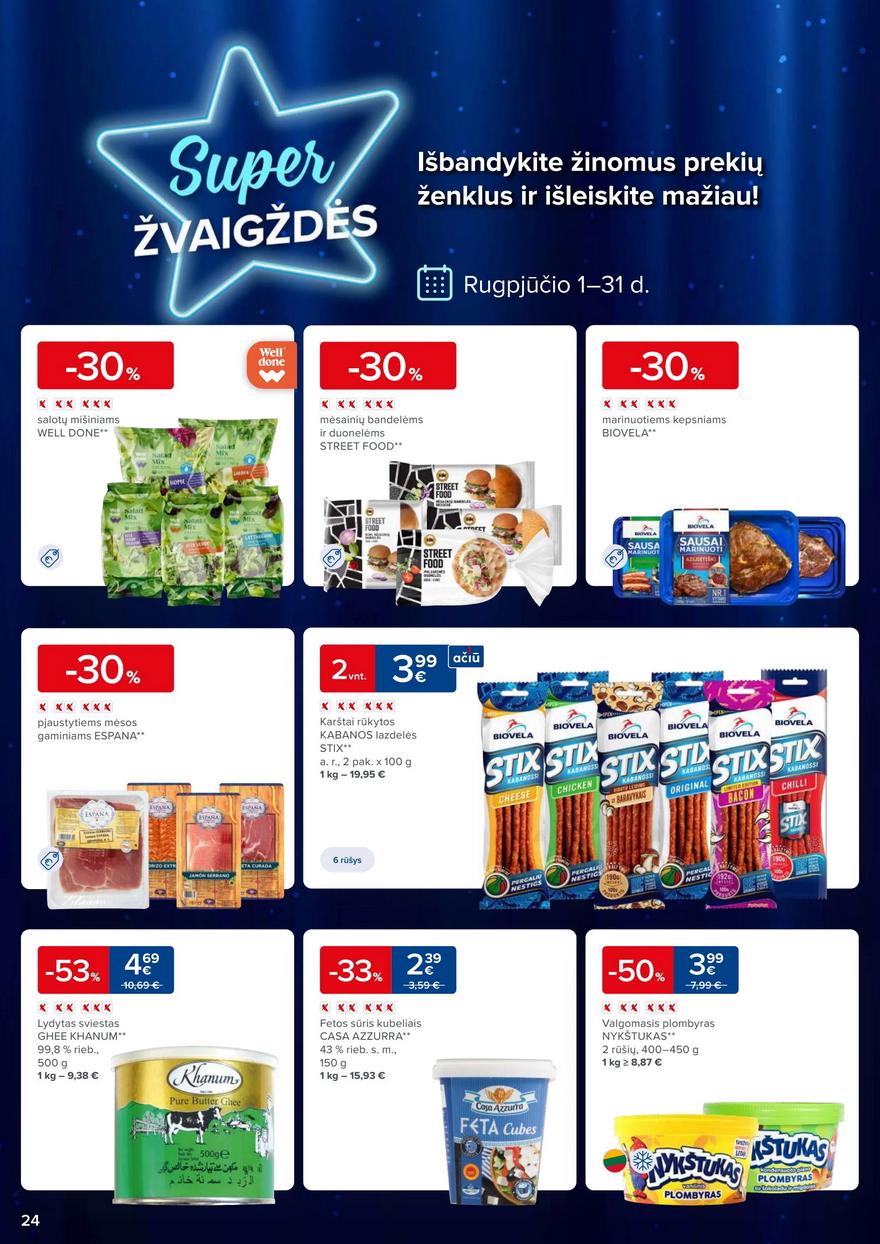Maxima kaininis leidinys akcijos nuo 
  2023-08-29 iki 
  2023-09-04 | Leidinukas.lt puslapis 24