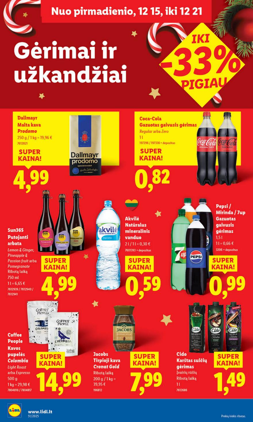 Lidl leidinys akcijos nuo 
  2025-12-15 iki 
  2025-12-21 | Leidinukas.lt puslapis 34