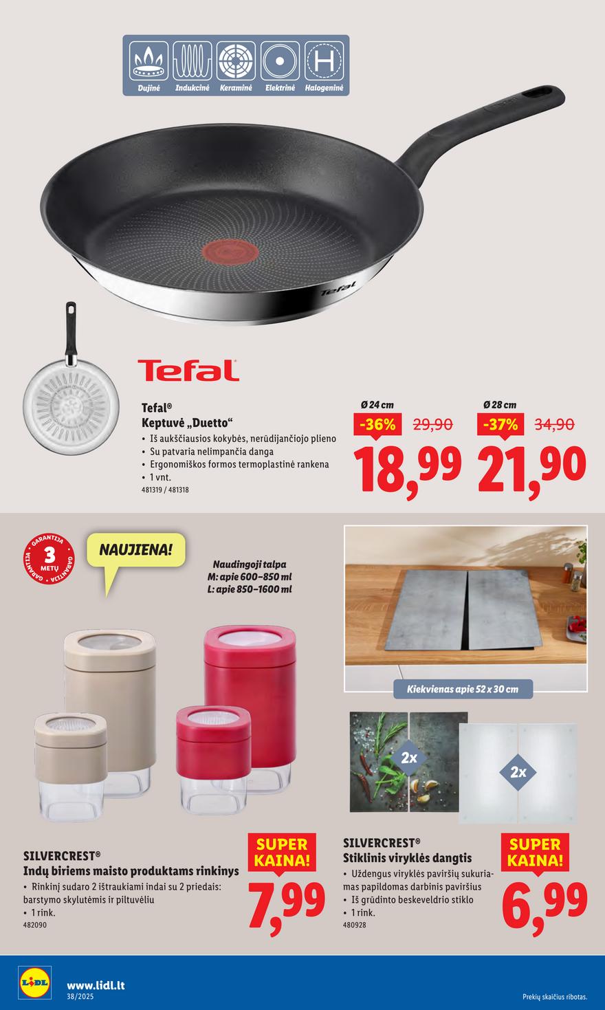 Lidl leidinys akcijos nuo 
  2025-09-15 iki 
  2025-09-21 | Leidinukas.lt puslapis 12