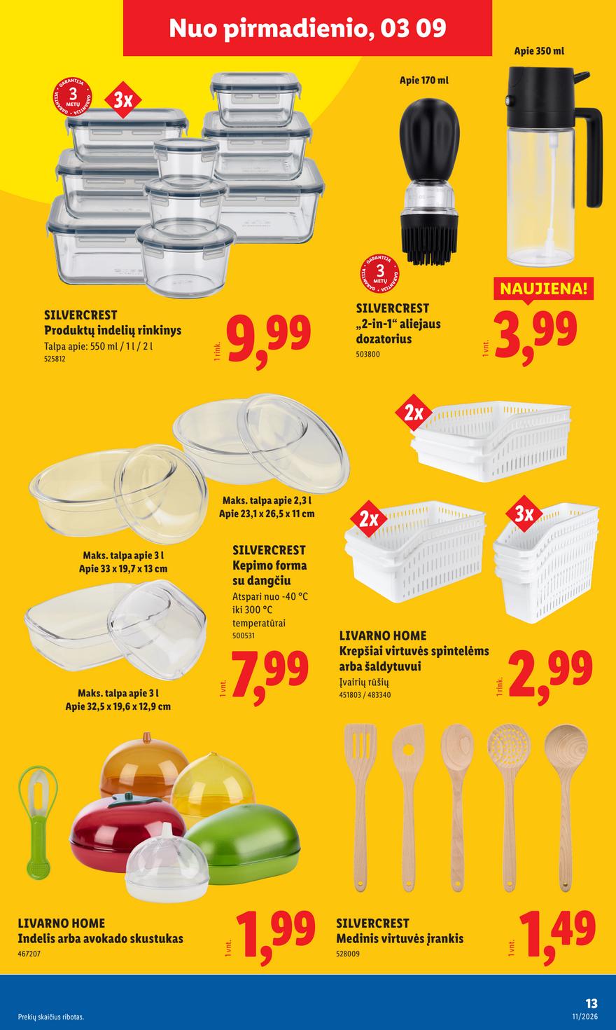 Lidl leidinys akcijos nuo 
  2026-03-09 iki 
  2026-03-15 | Leidinukas.lt puslapis 13