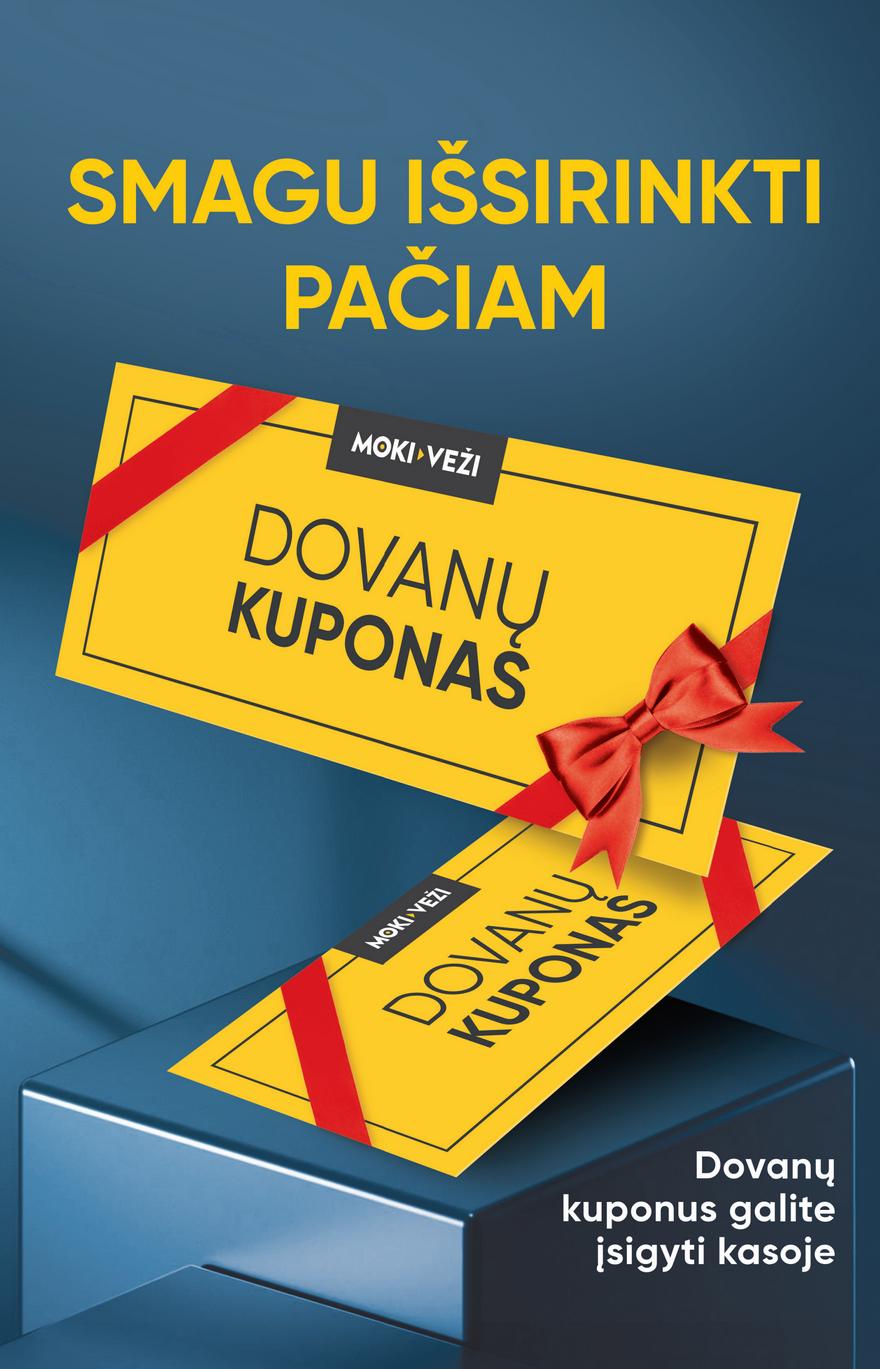 Moki veži leidinys akcijos nuo 
  2025-12-11 iki 
  2026-01-06 | Leidinukas.lt puslapis 29