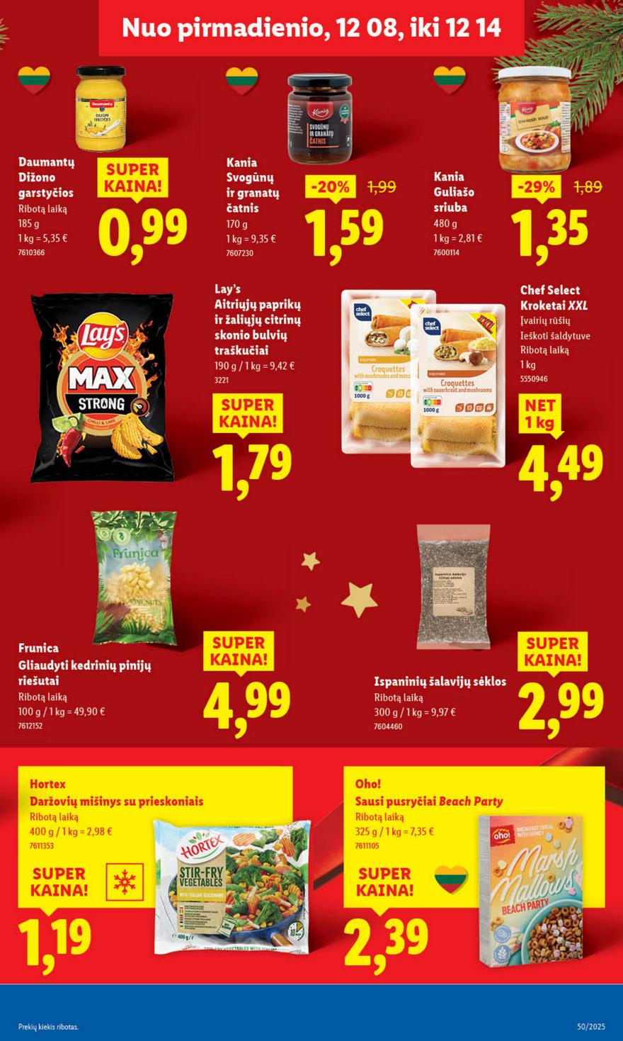 Lidl leidinys akcijos nuo 
  2025-12-08 iki 
  2025-12-14 | Leidinukas.lt puslapis 37