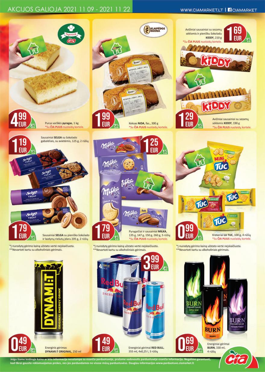 Čia market leidinys akcijos nuo 
  2021-11-09 iki 
  2021-11-22 | Leidinukas.lt puslapis 7