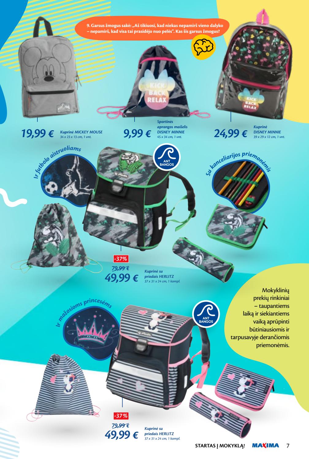 Maxima kaininis leidinys akcijos nuo 
  2019-08-08 iki 
  2019-09-11 | Leidinukas.lt puslapis 7