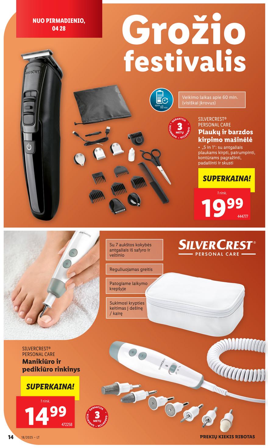 Lidl leidinys akcijos nuo 
  2025-04-28 iki 
  2025-05-04 | Leidinukas.lt puslapis 14
