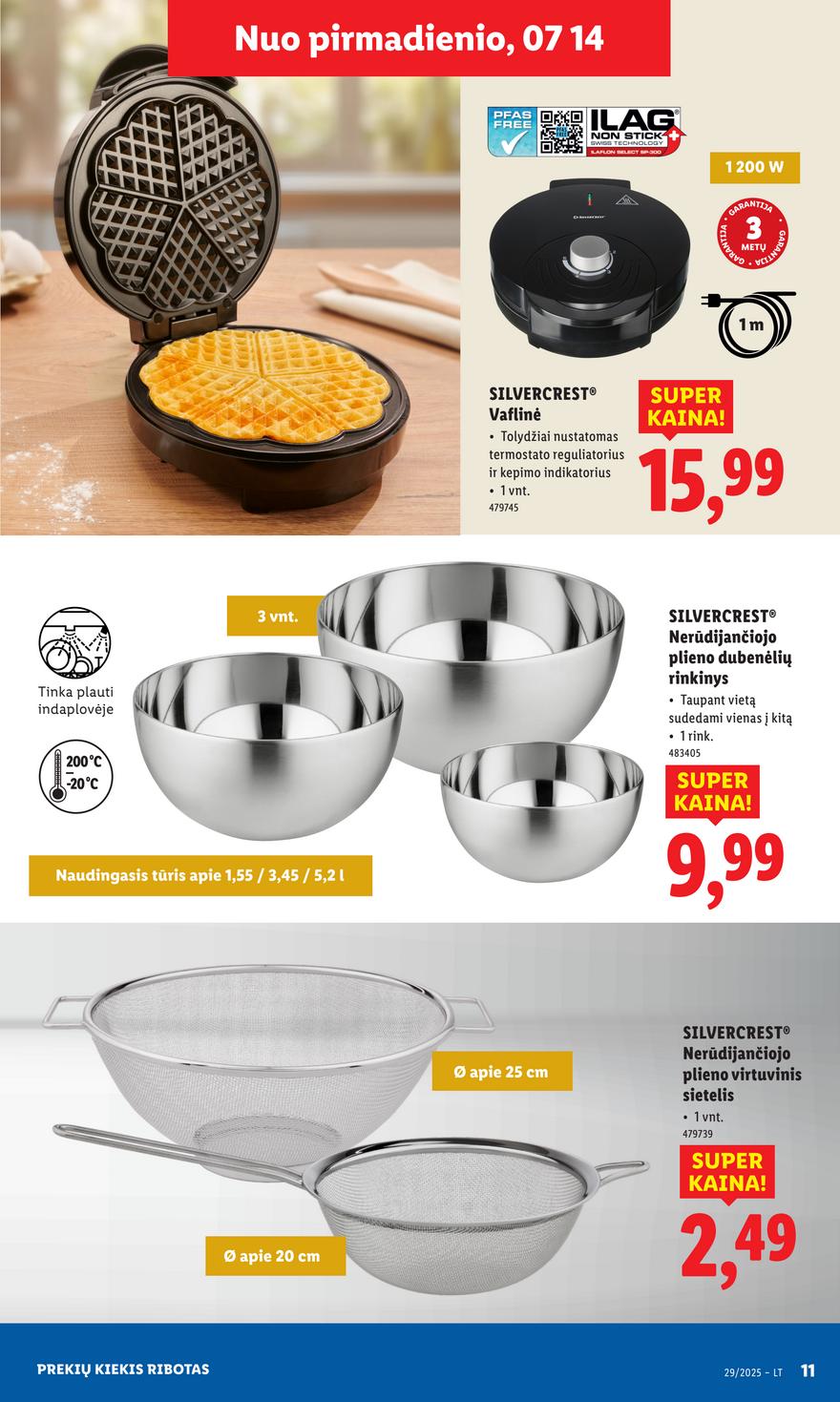 Lidl ne maisto leidinys akcijos nuo 
  2025-07-14 iki 
  2025-07-20 | Leidinukas.lt puslapis 11