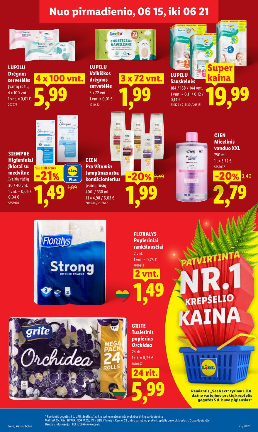 Lidl leidinys akcijos nuo 
  2026-06-15 iki 
  2026-06-21 | Leidinukas.lt puslapis 21