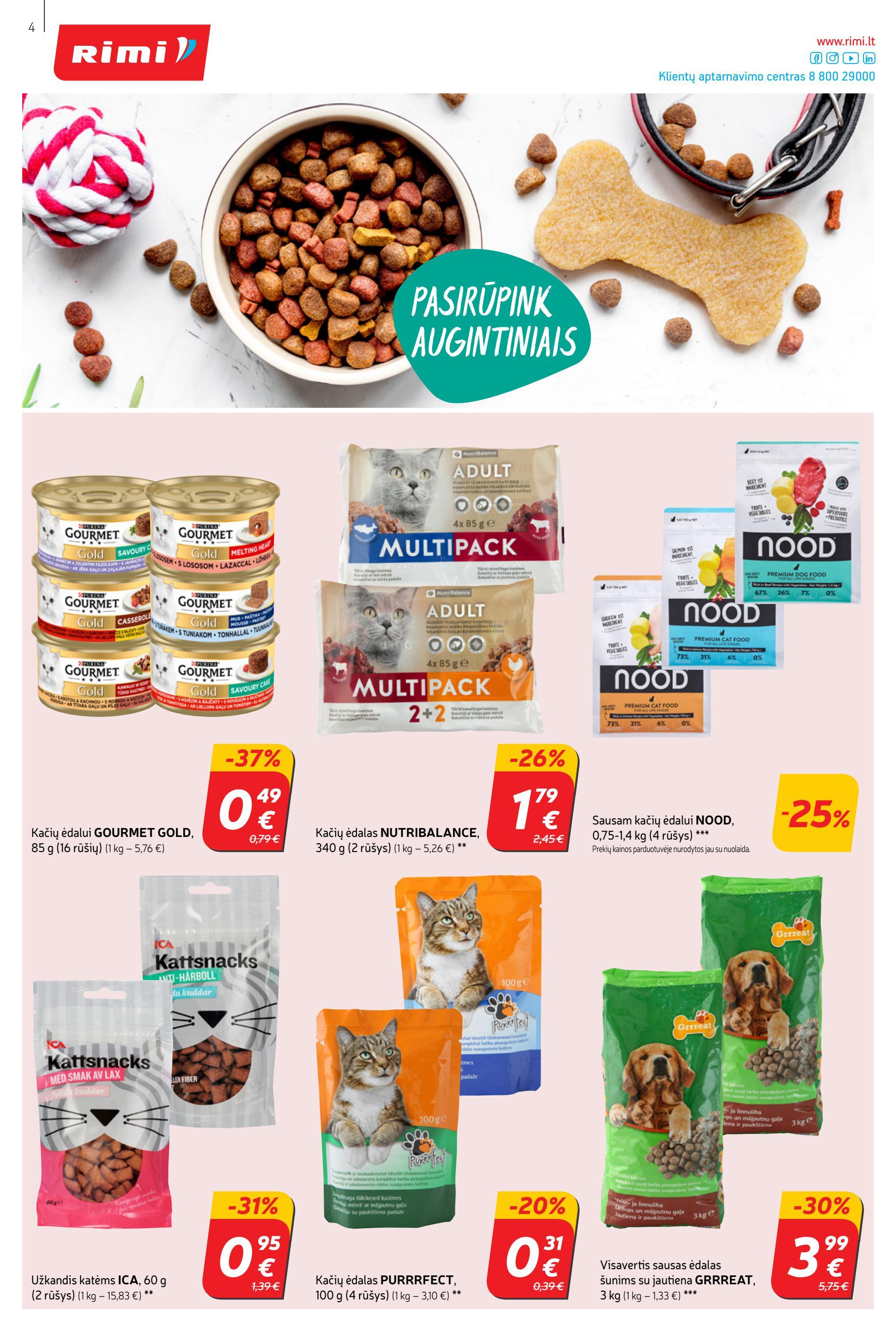 Rimi savaitinis leidinys akcijos nuo 
  2022-07-26 iki 
  2022-08-01 | Leidinukas.lt puslapis 4