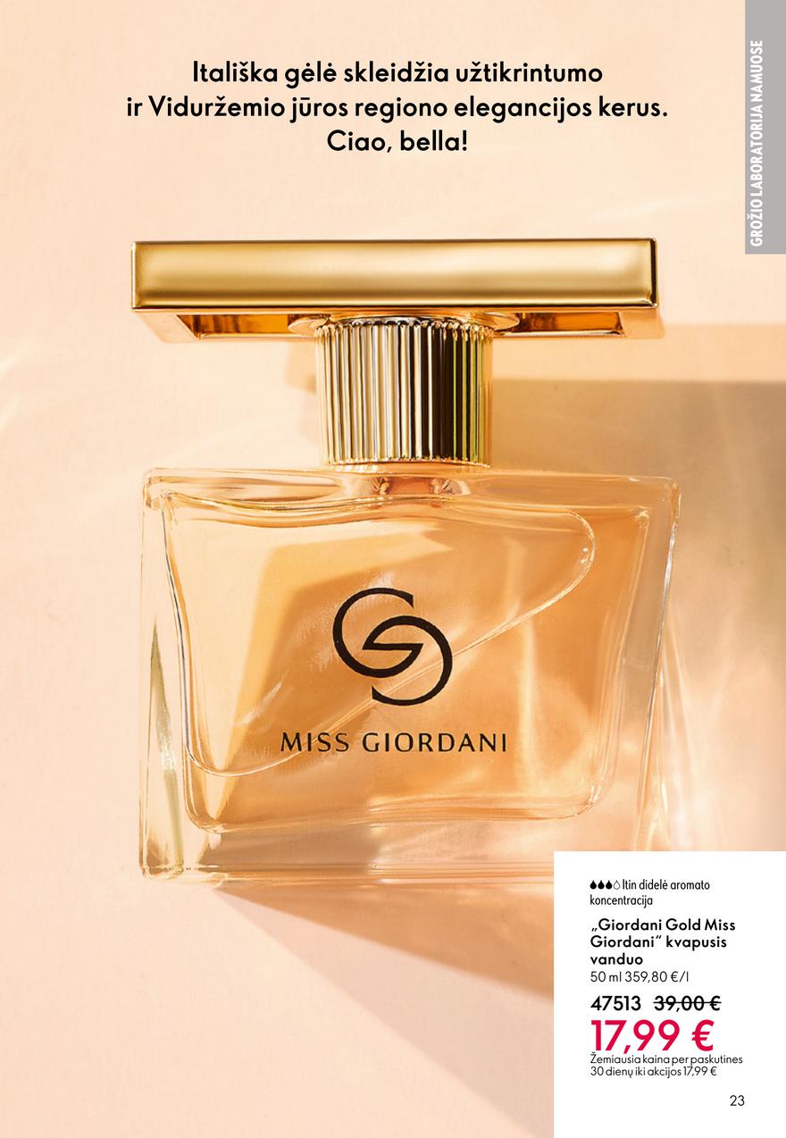 Oriflame katalogas akcijos nuo 
  2025-09-14 iki 
  2025-10-07 | Leidinukas.lt puslapis 23